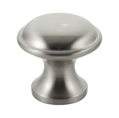S-100-BN Knob 1-3/8" Dia Knob Brushed Nickel
