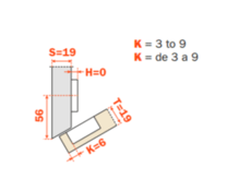 -30Â° Angle Hinges
