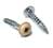 #8 x 1-1/8" Round Washer Head #2 Square Drive Deep Thread T17