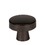 Blackrock - Knob 1-5/16" Round Knob - Oil-Rubbed Bronze