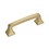 Mulholland Small Square Knob Champagne Bronze
