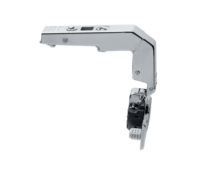 Blum 95Â° Knock-in Blind Corner Overlay Self-Close Hinge