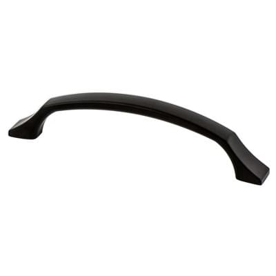 Century Edge Pull 128mm  Matte Black