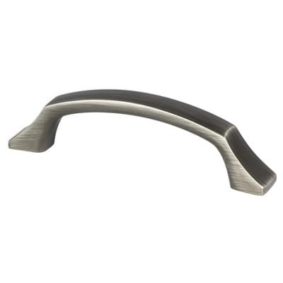 Century Edge Pull 96mm - Vintage Nickel