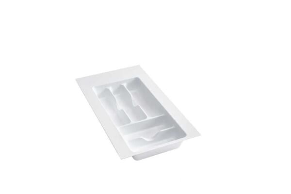 Rev-A-Shelf - 11-1/2" White Cut-To-Size Insert Cutlery Organizer for Drawers