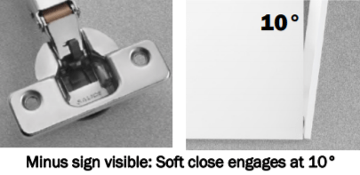 Salice - 110Â° Screw-on Full Overlay Soft-Close Hinge