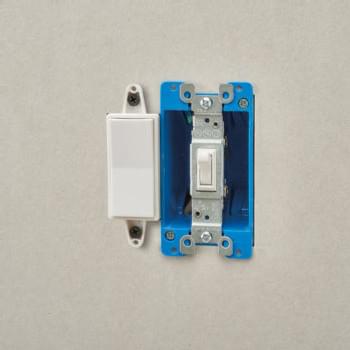 12V Black Single Wall Dimmer
