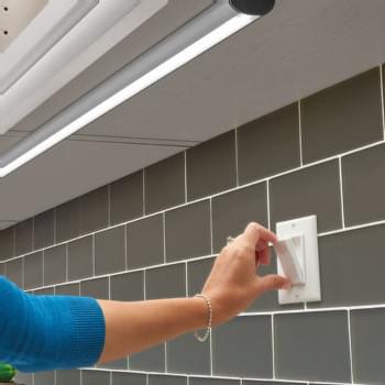 12V White Single Wall Dimmer