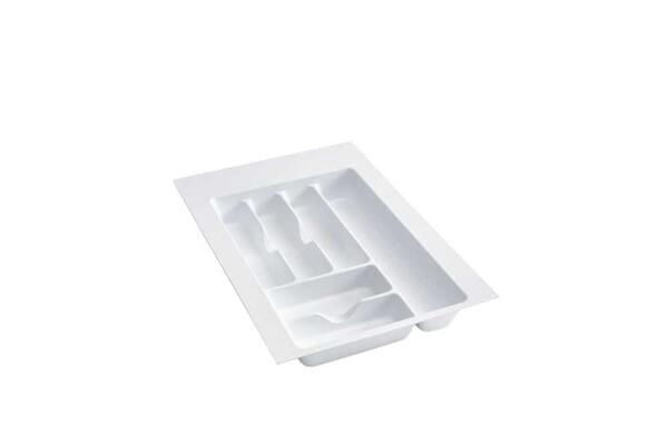 Rev-A-Shelf - 14-1/4" White Cut-To-Size Insert Cutlery Organizer for Drawers