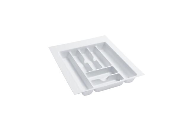 Rev-A-Shelf - 17-1/2" White Cut-To-Size Insert Cutlery Organizer for Drawers