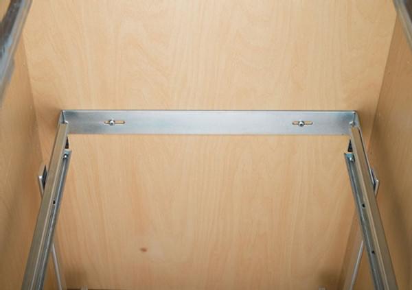 Rev-A-Shelf - 17-3/4" x 22" Base Cabinet Pullout 2 Tier Wire Basket