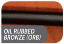 Rev-A-Shelf - 17" Oil-Rubbed Bronze Shoe Organizer Rails - 10 Per Carton