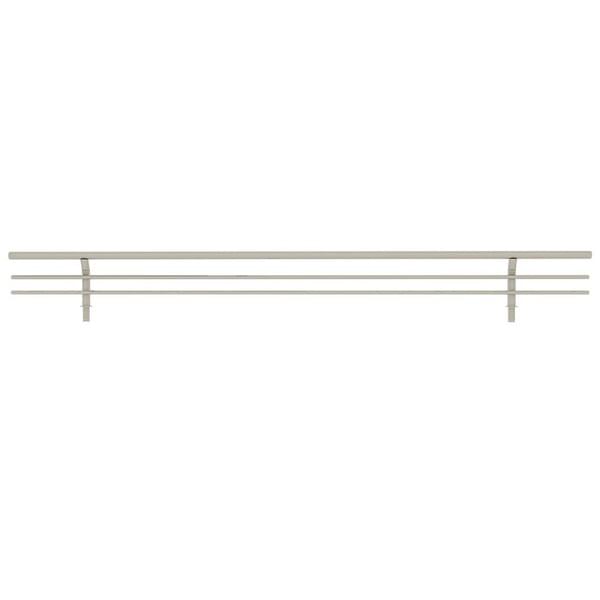 Rev-A-Shelf - 17" Satin Nickel Shoe Organizer Rails - 10 Per Carton