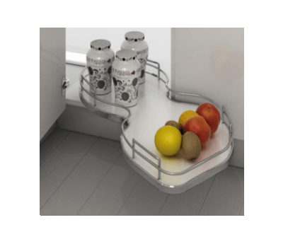 Rev-A-Shelf  - 18" Gray Pullout Single-Tier Right Handed