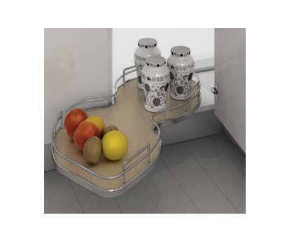 Rev-A-Shelf - 18" Maple Pullout Single-Tier Left Handed