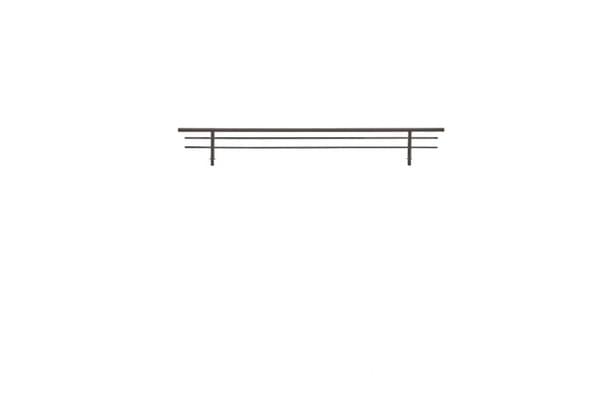 Rev-A-Shelf - 23" Oil-Rubbed Bronze Shoe Organizer Rails - 10 Per Carton