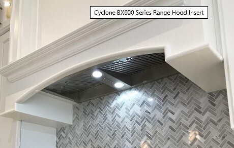 28 3/8" Cyclone BX600 Series Range Hood Insert