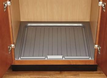 Rev-A-Shelf - 30" Silver Undersink Drip Tray