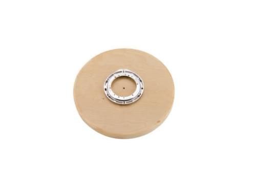 Rev-A-Shelf - 32" Maple Full Circle Wood Classic Single Shelf (w/Bearing)