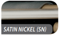 Rev-A-Shelf - 35" Satin Nickel Shoe Organizer Rails - 10 Per Carton