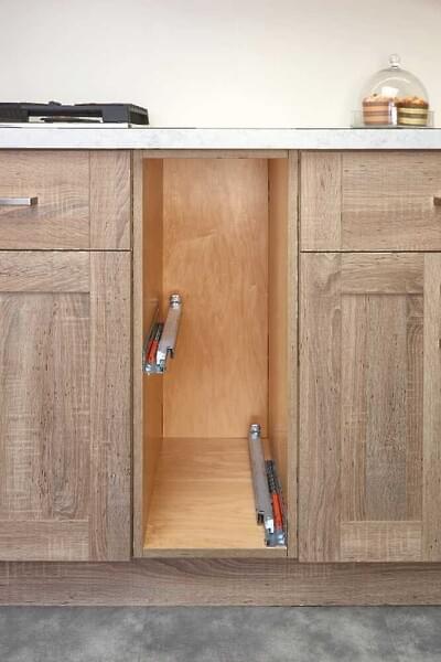 Rev-A-Shelf - 5" Base Utensil Pullout w/Blumotion Soft-Close