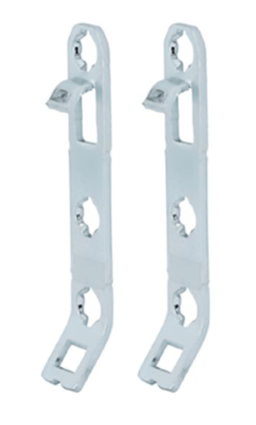 650mm - 26" Screw-on Bracket Front Nova Pro KIT - 90mm Height Sides - Metallic