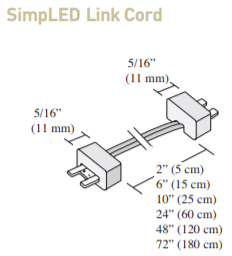 72" SimpLED Link Cord