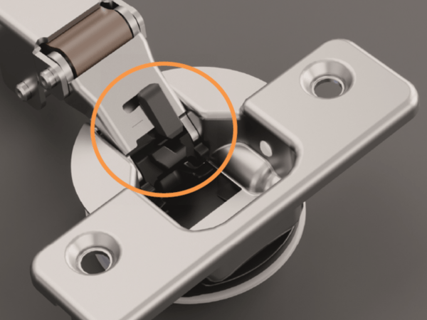 Salice - 105Â° Screw-on Blind Corner Soft-Close Hinge