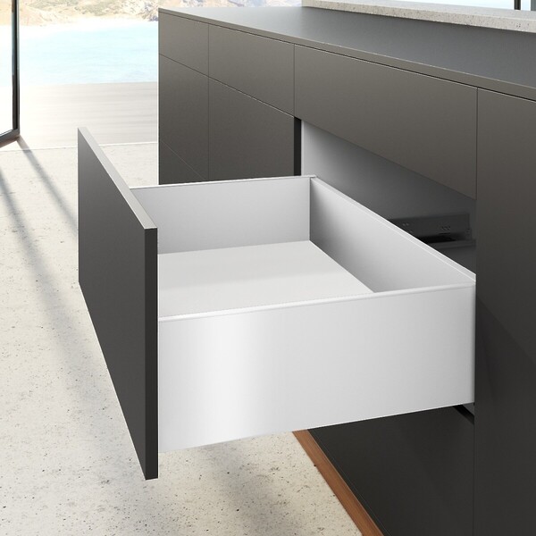 AvanTech YOU Drawer side profile, height 187 mm x NL 300 mm, White, Left