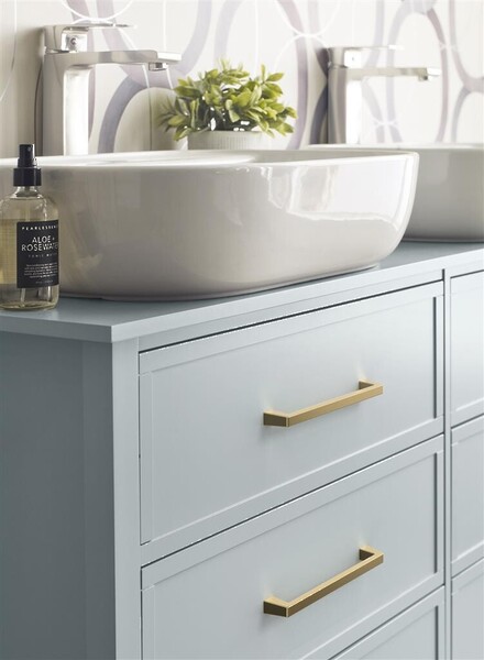 Blackrock - 18" Appliance Pull CC Golden Champagne