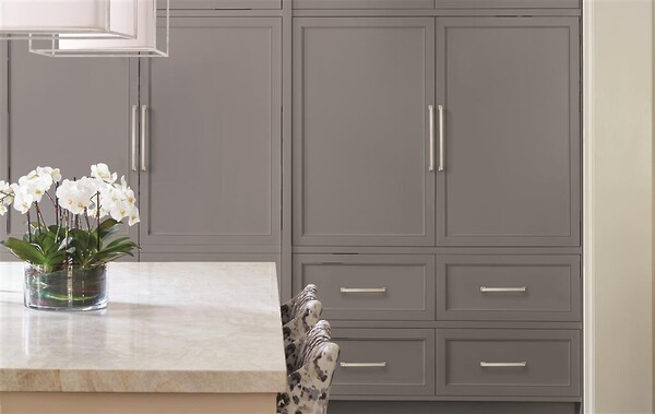 Blackrock - Appliance Pull 18" - Satin Nickel Bar Pull