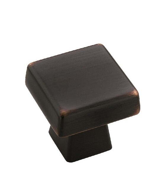 Blackrock - Knob 1-3/16" SQ Knob Oil-Rubbed Bronze