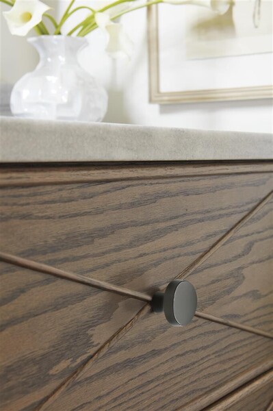 Blackrock - Knob 1-5/16" Dia Knob Black Bronze