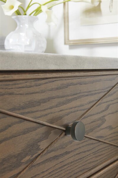 Blackrock - Knob 1-5/16" Dia Knob Oil-Rubbed Bronze
