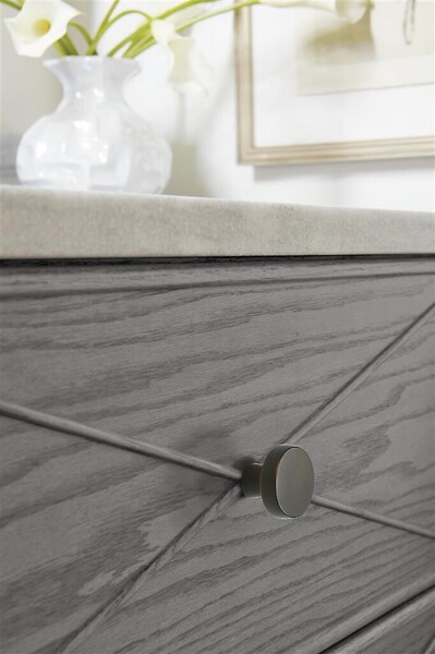 Blackrock - Knob 1-5/16" Dia Knob Oil-Rubbed Bronze