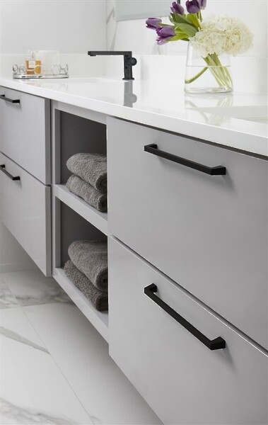 Blackrock Pull - Pull 8" CC Black Bronze Bar Pull
