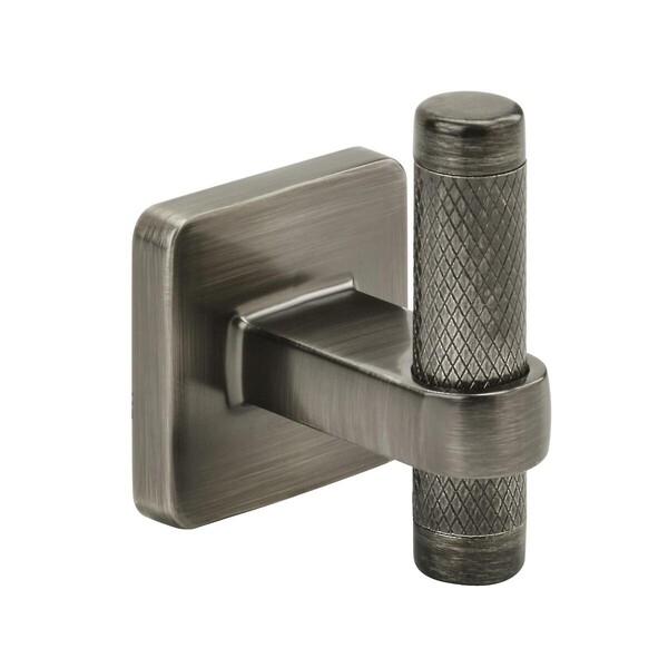 Bronx Decorative Hook Single Prong Gunmetal