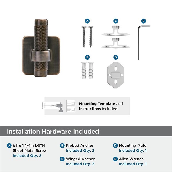 Bronx Decorative Hook Single Prong Oil Rubbed Bronze