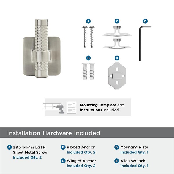 Bronx Decorative Hook Single Prong Satin Nickel