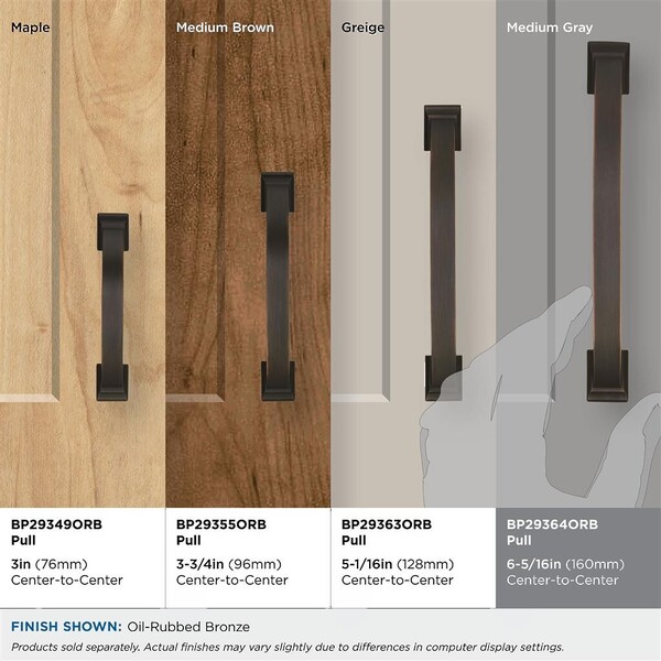 Candler - Pull 160mm CC Oil-Rubbed Bronze 