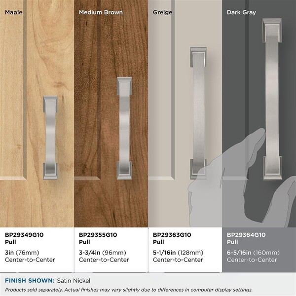 Candler - Pull 160mm CC Polished Nickel 