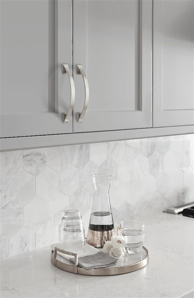 Candler - Pull 96mm CC Polished Nickel 
