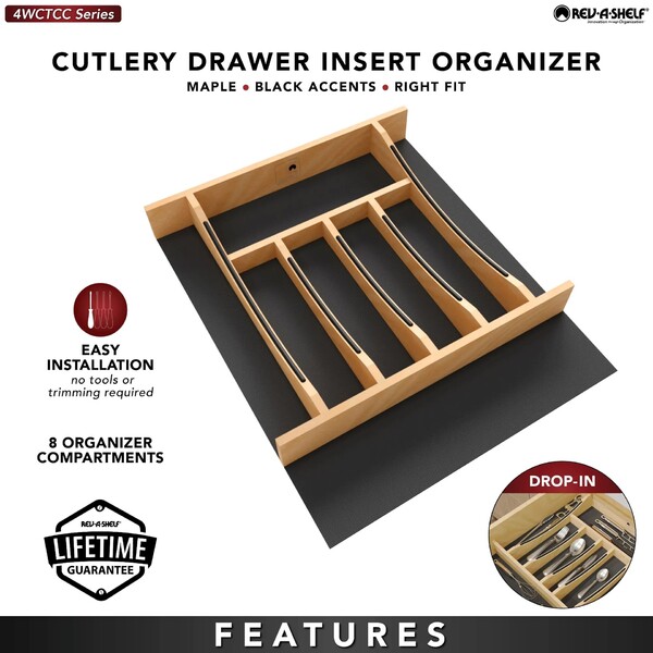 Craftsman -16-1/4 X 19-1/2 Inch Cutlery Drawer Insert
