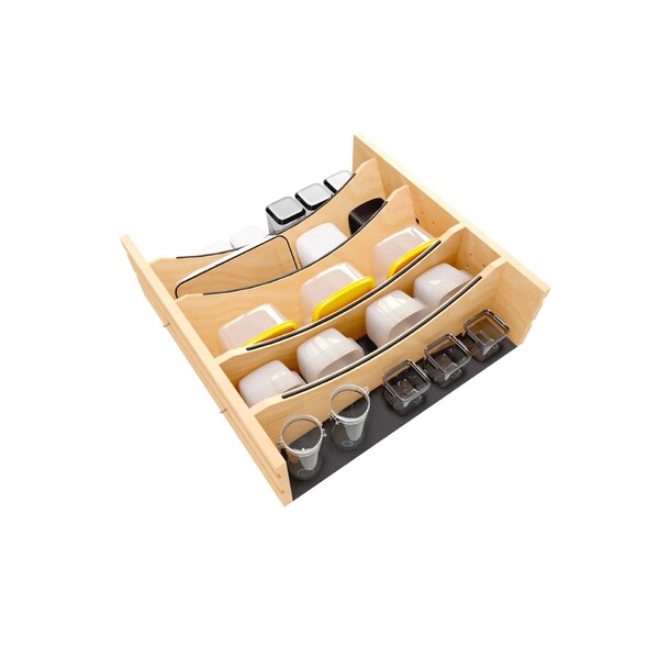 Craftsman - Adjustable Deep Drawer Divider Insert for 21-24 Inch Base Cabinet Drawers