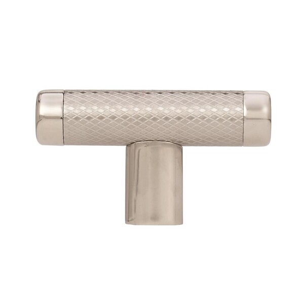 Esquire 2 5/8"(67mm) Knob - Polished Nickel/Stainless Steel