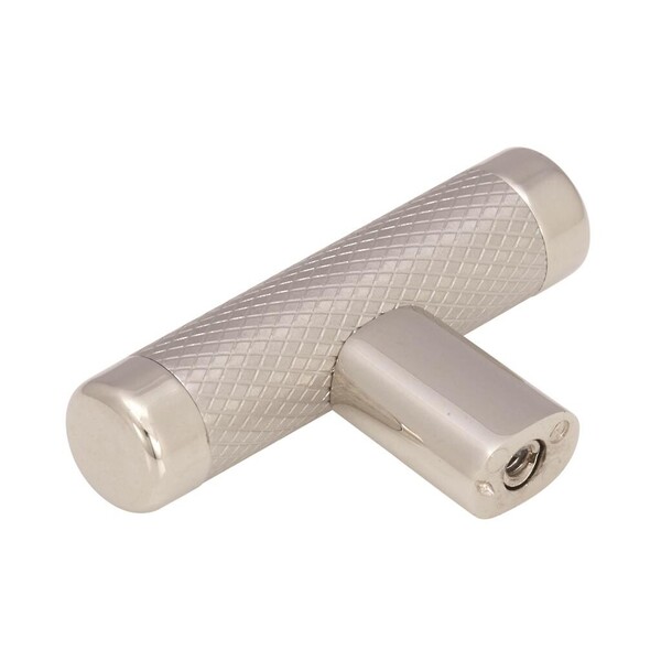Esquire 2 5/8"(67mm) Knob - Polished Nickel/Stainless Steel