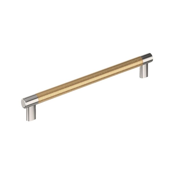Esquire 256mm Pull - Polished Nickel/Champagne Bronze