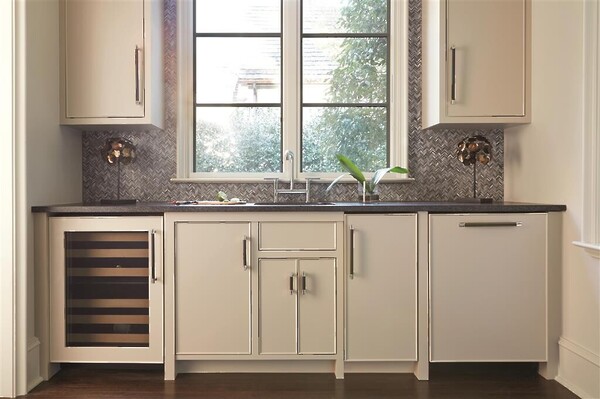 Esquire Appliance Pull 24" Polished Nickel/Black Bronze
