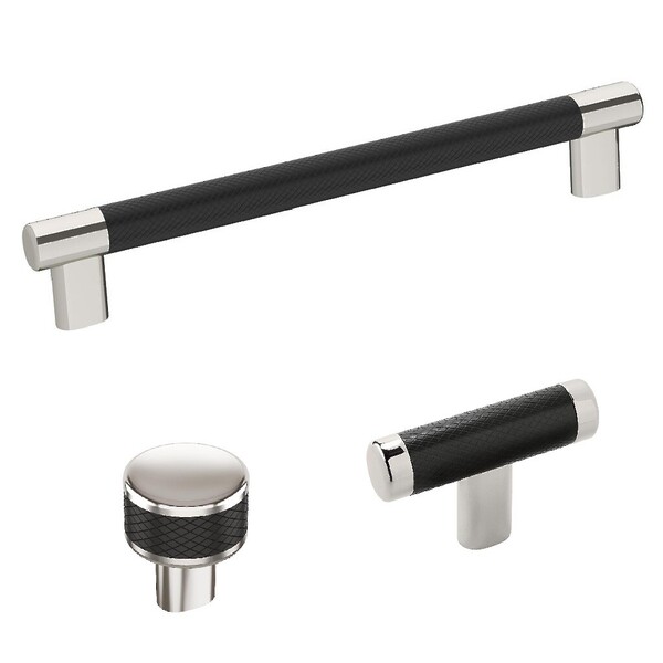 Esquire Pull 320mm CC Polished Nickel/Black Bronze