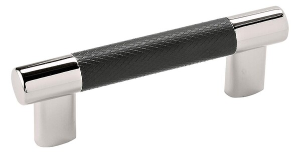 Esquire Pull 76mm/96mm CC Polished Nickel/Black Bronze